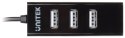 HUB USB 2.0 Y-2140 80 cm