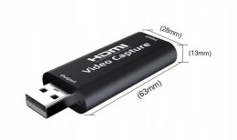 Grabber USB do HDMI - Nagrywarka Obrazu