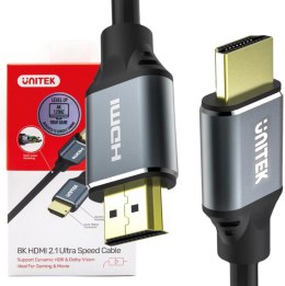 Kabel HDMI Unitek C138W 2.1 8K UHD 2m