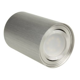 Tuba / oprawa natynkowa Maclean, punktowa, halogenowa, okrągła, aluminiowa, GU10, 80x115mm, Kolor matowy chrom, MCE422 C/M