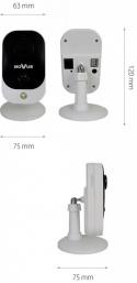 Kamera IP typu "Cube" NVIP-2Q-4201/PIR/W 2Mpx IR do 10m