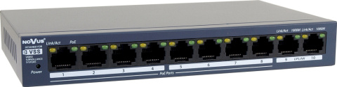 Przełącznik sieciowy 8-portowy PoE NVS-3108SP
