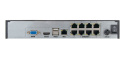 8-Kanałowy Rejestrator IP z Dyskiem 3TB NVR-6208P8-H1-TB3