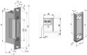 Elektrozaczep symetryczny SCOT ES-S12AC/DC PROFI