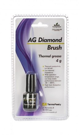 Pasta termoprzewodząca Diamond Brush 4g AG AGT-123