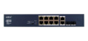 Przełącznik sieciowy zarządzalny PoE+ 8-portowy NVS-3308SP