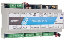 Centrala alarmowa NeoGSM-IP-PS-D9M z zasilaczem