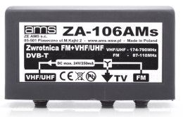 Zwrotnica antenowa AMS ZA-106AMs, FM/VHF+UHF