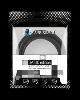 Kabel 3.5 wtyk stereo 3.5 wtyk stereo 1.0m Cabletech Basic Edition