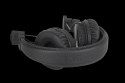 Bezprzewodowe słuchawki nauszne Kruger&Matz model Wave BT, kolor czarny