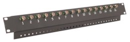 16-kanałowy panel połączeniowy z dystrybucją zasilania EWIMAR FKO-16-FPS