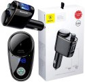 TRANSMITER FM ŁADOWARKA SAMOCHODOWA Baseus Enjoy S-06 3.4A 2x USB-A BT 4.2 TRANSMITER FM ŁADOWARKA SAMOCHODOWA Baseus Enjoy S-06 3.4A 2x USB-A BT 4.2