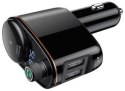 TRANSMITER FM ŁADOWARKA SAMOCHODOWA Baseus Enjoy S-06 3.4A 2x USB-A BT 4.2 TRANSMITER FM ŁADOWARKA SAMOCHODOWA Baseus Enjoy S-06 3.4A 2x USB-A BT 4.2