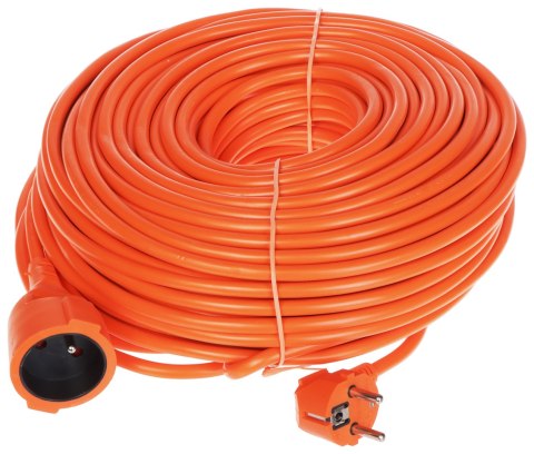 PRZEDŁUŻACZ Z UZIEMIENIEM PS-3X1.5-50M/ORANGE 50 m