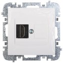 POJEDYNCZE GNIAZDO HDMI SANTRA/4191-10/EPN Elektro-Plast POJEDYNCZE GNIAZDO HDMI SANTRA/4191-10/EPN Elektro-Plast