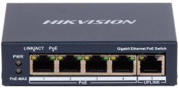 SWITCH POE DS-3E0505P-E 4-PORTOWY Hikvision