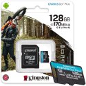 Karta pamięci microSD Kingston Canvas Go Plus microSDXC C10 UHS-I 128GB Karta pamięci microSD Kingston Canvas Go Plus microSDXC C10 UHS-I 128GB