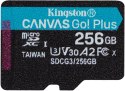 Karta pamięci microSD Kingston Canvas Go Plus microSDXC C10 UHS-I 256GB