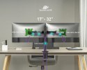 Uchwyt biurkowy przegubowy na 2 monitory Spacetronik SPA-120 Uchwyt biurkowy przegubowy na 2 monitory Spacetronik SPA-120