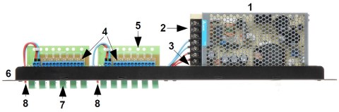 ZASILACZ RACK ZR12-150/LZ-12C 12 V DC 12.5 A ZASILACZ RACK ZR12-150/LZ-12C 12 V DC 12.5 A