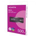 Dysk zewnętrzny SSD Adata SC610 500GB USB-C czarny