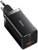 Ładowarka sieciowa Baseus GaN 5 Pro Fast Charger CCGP120201 65W 1x USB-A 2x USB-C PD 3.0 QC 4.0 + kabel USB-C