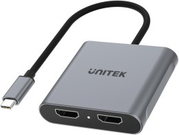 Adapter Unitek USB-C na 2x HDMI