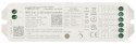 STEROWNIK OŚWIETLENIA LED WL5 Wi-Fi, 2.4 GHz, RGBCCT (RGBWW) 12 ... 48 V DC MiBOXER / Mi-Light STEROWNIK OŚWIETLENIA LED WL5 Wi-Fi, 2.4 GHz, RGBCCT (RGBWW) 12 ... 48 V DC MiBOXER / Mi-Light