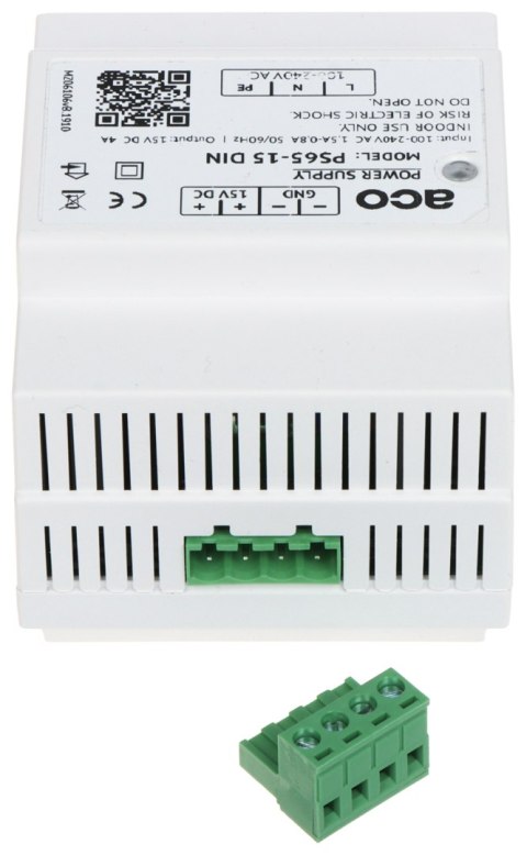ZASILACZ IMPULSOWY PS65-15-DIN ACO ZASILACZ IMPULSOWY PS65-15-DIN ACO