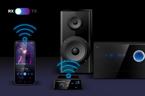 2w1 Odbiornik i Nadajnik Bluetooth HiFi Audio 2w1 Odbiornik i Nadajnik Bluetooth HiFi Audio