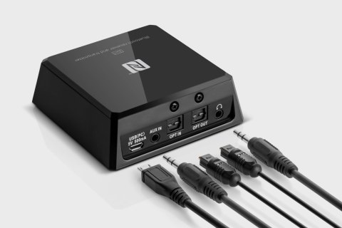 2w1 Odbiornik i Nadajnik Bluetooth HiFi Audio 2w1 Odbiornik i Nadajnik Bluetooth HiFi Audio