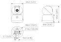 KAMERA IP OBROTOWA WEWNĘTRZNA H3B Hero B1 Wi-Fi - 3 Mpx 3.6 mm DAHUA