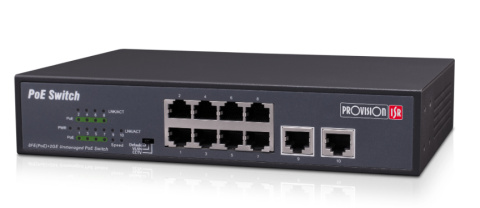 SWITCH POE 8-PORTOWY POES-08120GC+2GI SWITCH POE 8-PORTOWY POES-08120GC+2GI