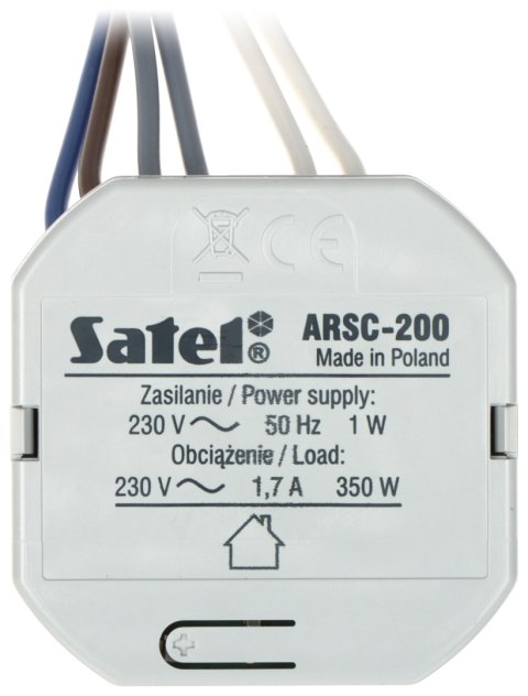 INTELIGENTNY STEROWNIK ROLET ARSC-200 BE WAVE 230 V AC SATEL INTELIGENTNY STEROWNIK ROLET ARSC-200 BE WAVE 230 V AC SATEL