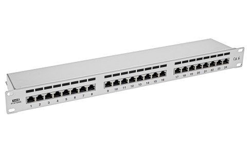 PP24H-1U-FTP6/W - patch panel 19" - 24-porty FTP 6 PP24H-1U-FTP6/W - patch panel 19" - 24-porty FTP 6