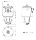 KAMERA IP SZYBKOOBROTOWA ZEWNĘTRZNA DS-2SE7C425MWG-EB/26(F0) TandemVu ColorVu - 3.7 Mpx 4.8 ... 120 mm Hikvision