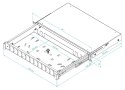 PRZEŁĄCZNICA ŚWIATŁOWODOWA TFDP-19-1U-12D-SC-G STALFLEX PRZEŁĄCZNICA ŚWIATŁOWODOWA TFDP-19-1U-12D-SC-G STALFLEX