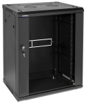 W6415/B - szafa Rack 19" - 600x450x15U