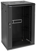 W6418/B - szafa Rack 19" - 600x450x18U