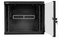 W6609/B - szafa Rack 19" - 600x600x9U (Rozłożona)