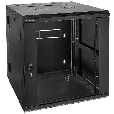 D6612ZL/B - szafa Rack 19" dwusekcyjna - 600x600x12U