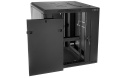 D6612ZL/B - szafa Rack 19" dwusekcyjna - 600x600x12U