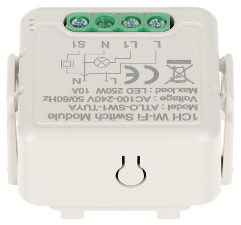 NTELIGENTNY STEROWNIK OŚWIETLENIA LED ATLO-SW1-TUYA Wi-Fi, Tuya Smart NTELIGENTNY STEROWNIK OŚWIETLENIA LED ATLO-SW1-TUYA Wi-Fi, Tuya Smart