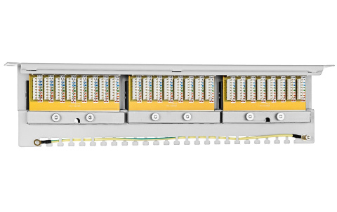 PP24H-1U-FTP6/W - patch panel 19" - 24-porty FTP 6 PP24H-1U-FTP6/W - patch panel 19" - 24-porty FTP 6