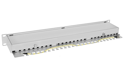 PP24H-1U-FTP6/W - patch panel 19" - 24-porty FTP 6 PP24H-1U-FTP6/W - patch panel 19" - 24-porty FTP 6