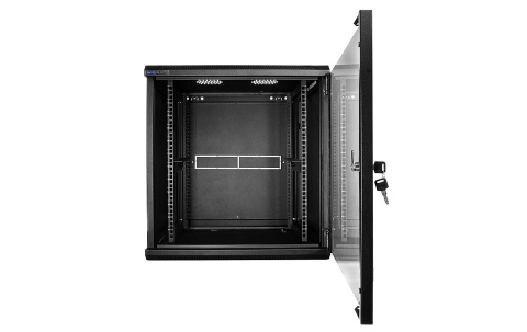 W6612/B - szafa Rack 19" - 600x600x12U (Rozłożona) W6612/B - szafa Rack 19" - 600x600x12U (Rozłożona)