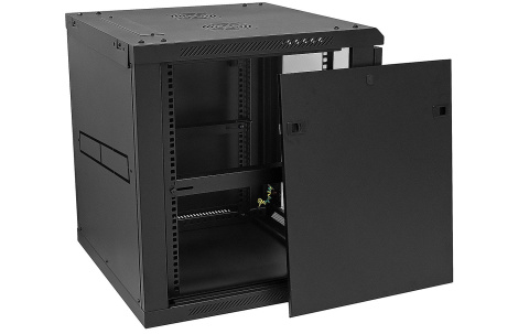 W6612/B - szafa Rack 19" - 600x600x12U (Rozłożona) W6612/B - szafa Rack 19" - 600x600x12U (Rozłożona)