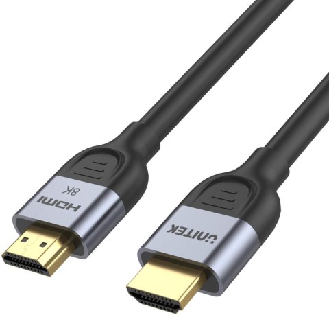 Kabel HDMI Unitek 2.1 8K 60Hz, czarny, 1,5m