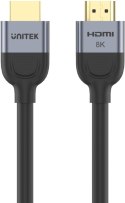 Kabel HDMI Unitek 2.1 8K 60Hz, czarny, 1,5m