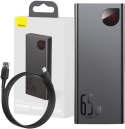 Powerbank Baseus Adaman Digital Display PPIMDA-D01 20000mAh 65W PD QC 3.0 2x USB-A 1x USB-C + KABEL Powerbank Baseus Adaman Digital Display PPIMDA-D01 20000mAh 65W PD QC 3.0 2x USB-A 1x USB-C + KABEL
